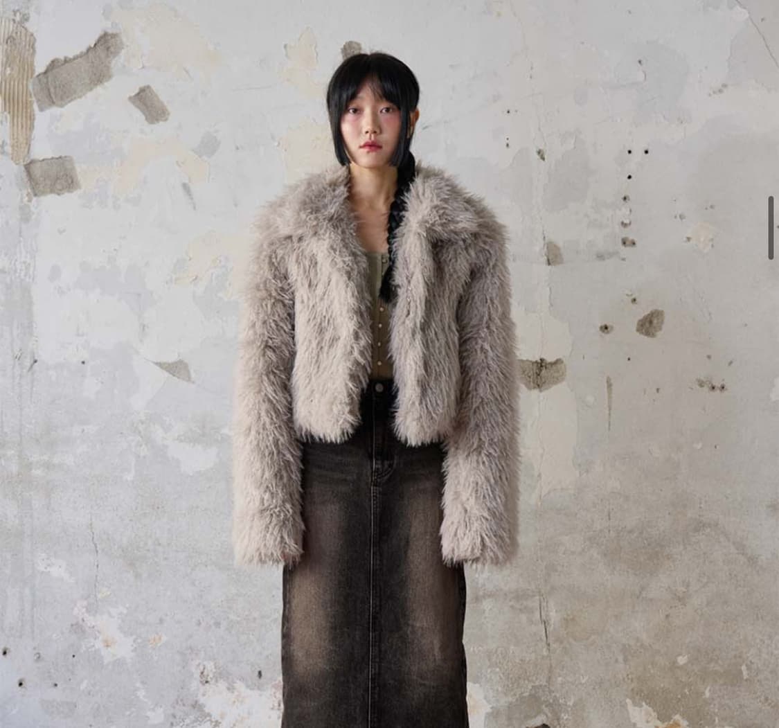 네이키드서프클럽 퍼 자켓 상품이미지1