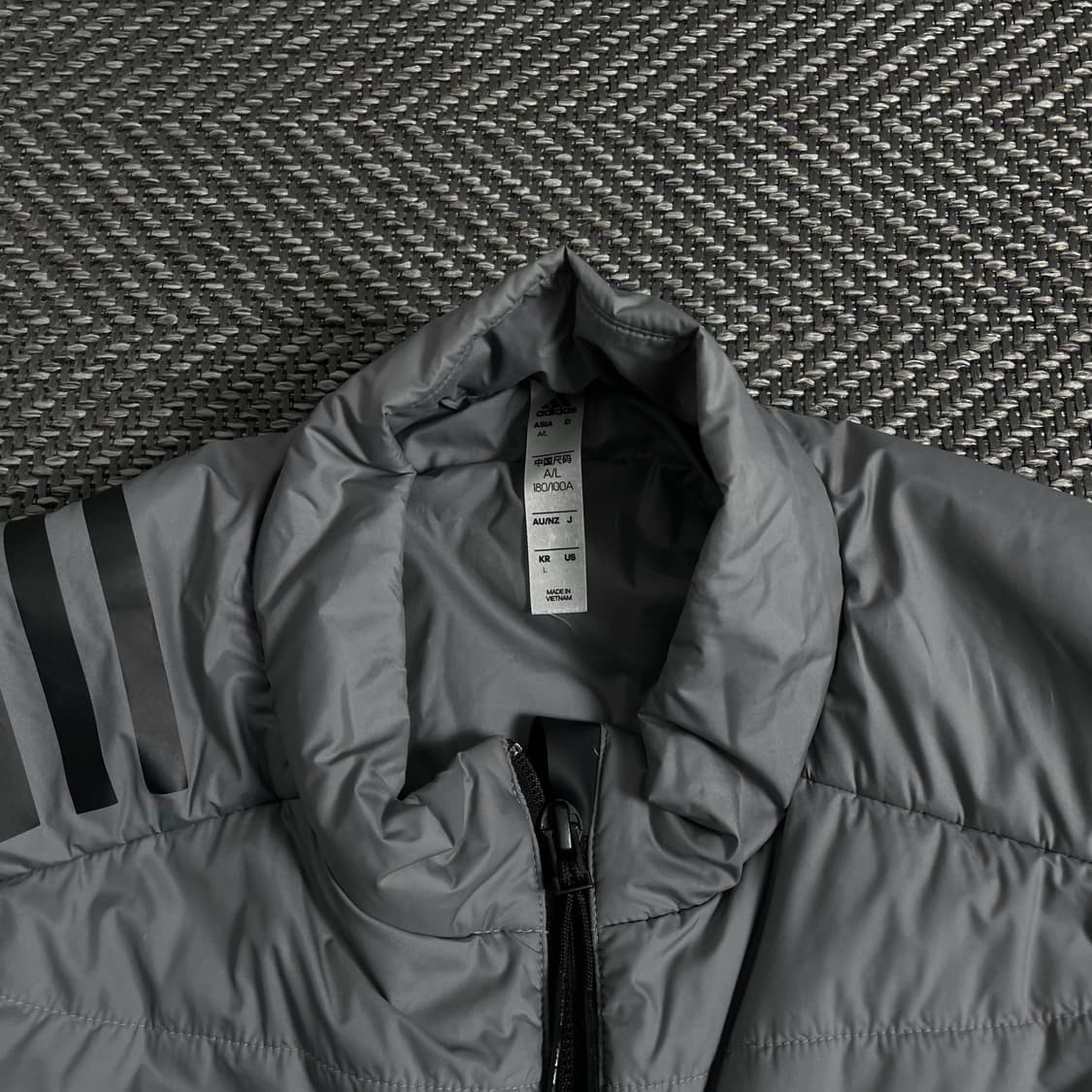 아디다스 경량 러닝 다운 베스트 그레이y 3406 상품이미지5