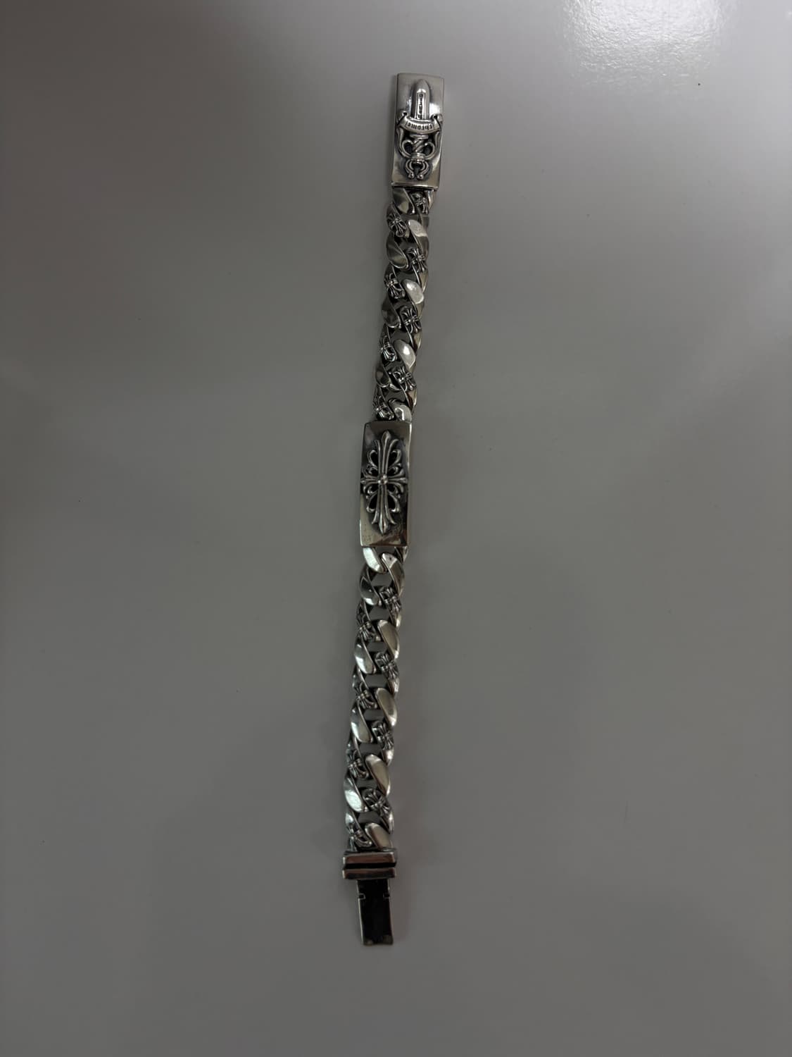 실버크롭팔찌 상품이미지1