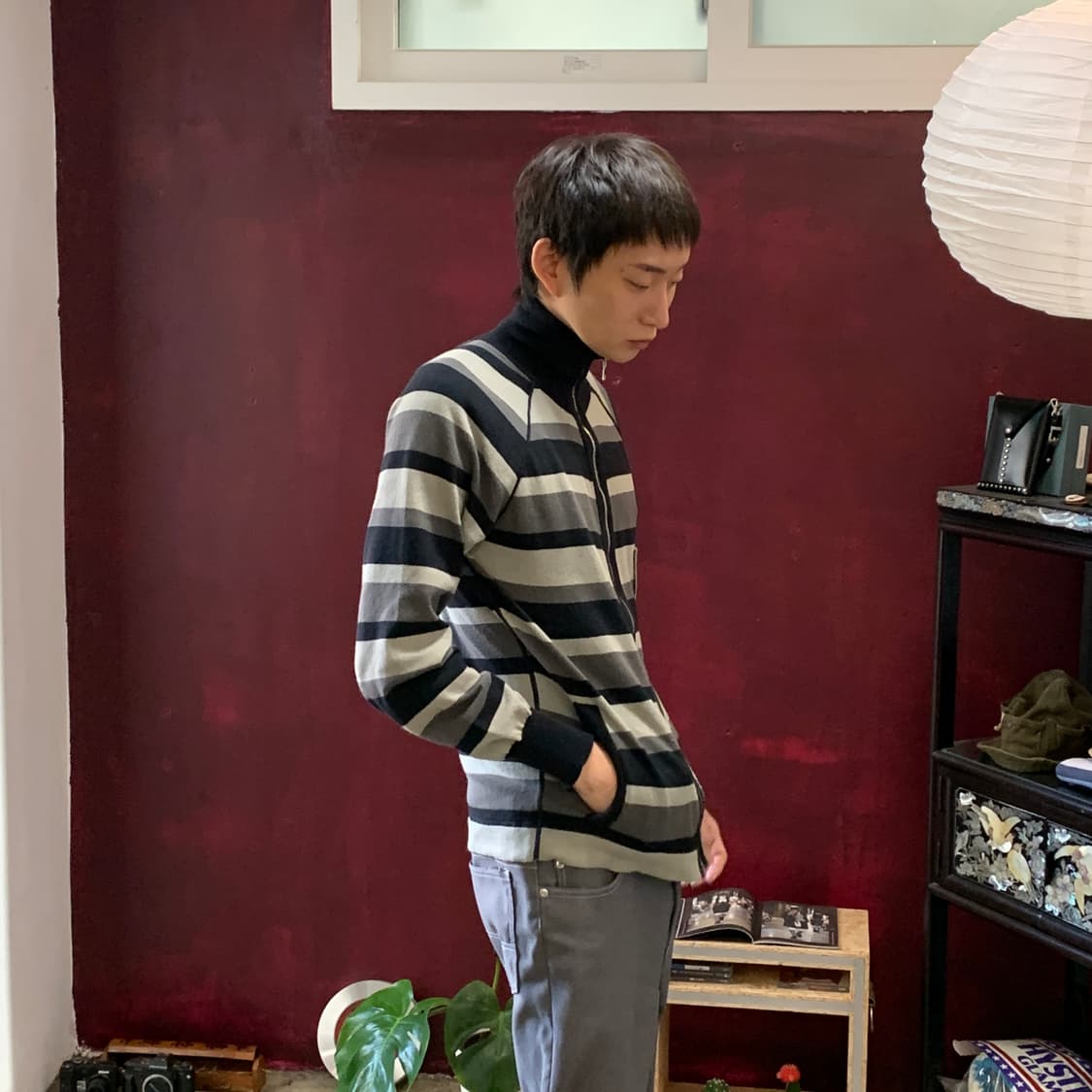 돌체앤가바나 드라이버 니트 집업 상품이미지8