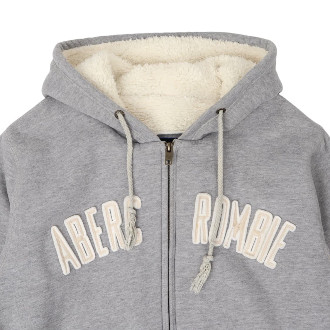 아베크롬비 그레이 쉐르파 후드집업 상품이미지2