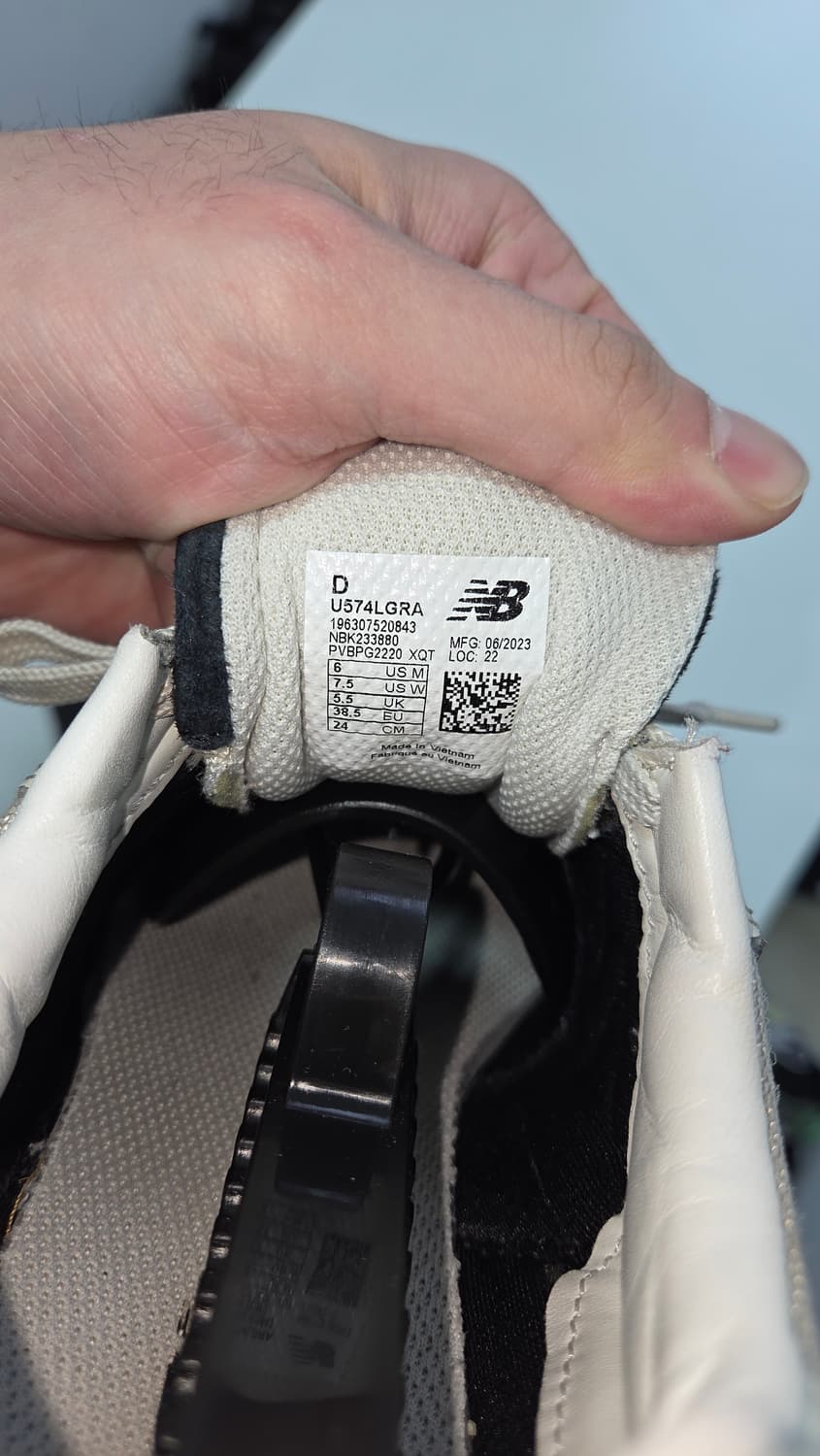 뉴발란스 574 레거시 네이비 블루 240 상품이미지7