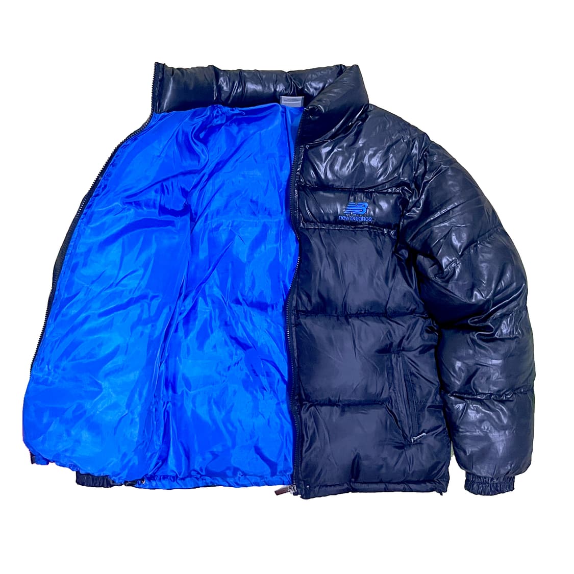 뉴발란스 올드스쿨 글로시 숏패딩 상품이미지1