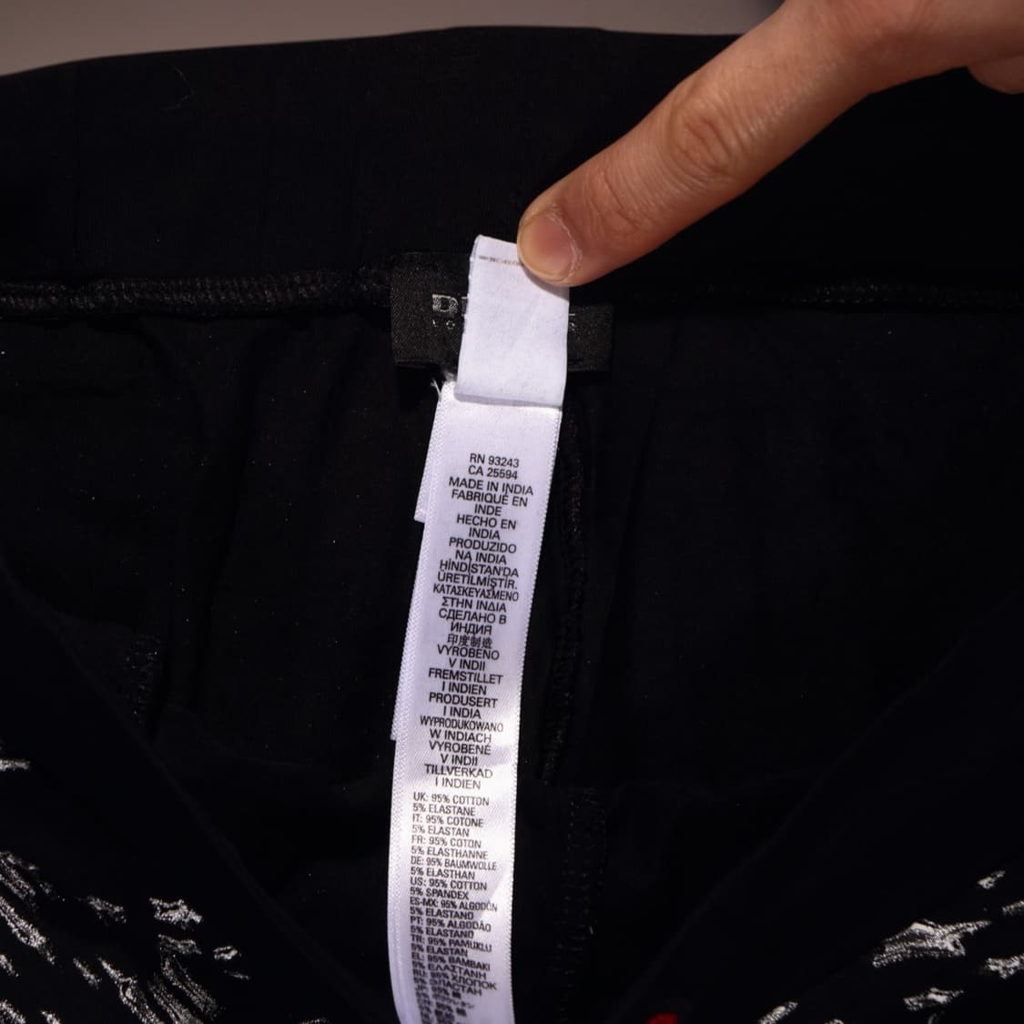 DIESEL STAR PATTERN  JOGGER PANTS 상품이미지5