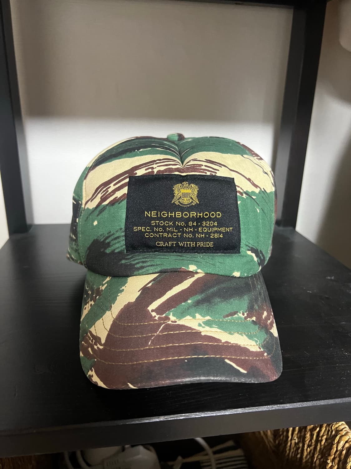 네이버후드 정글카모 트러커캡 상품이미지1