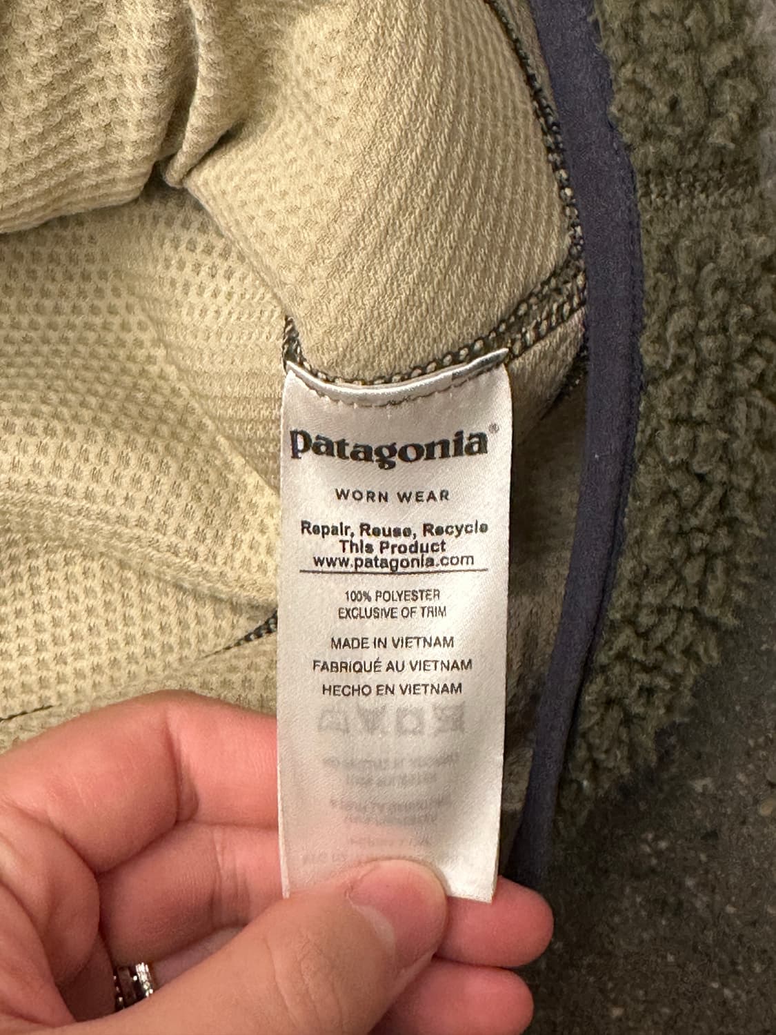 파타고니아 레트로X 플리스 파일자켓 올리브그린 XL 상품이미지6
