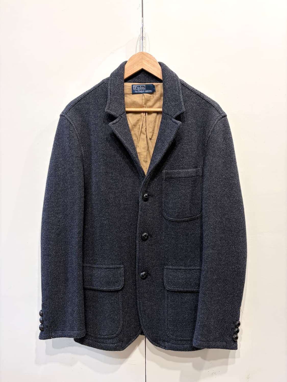폴로 랄프로렌 헤링본 트위드 블레이저 상품이미지1