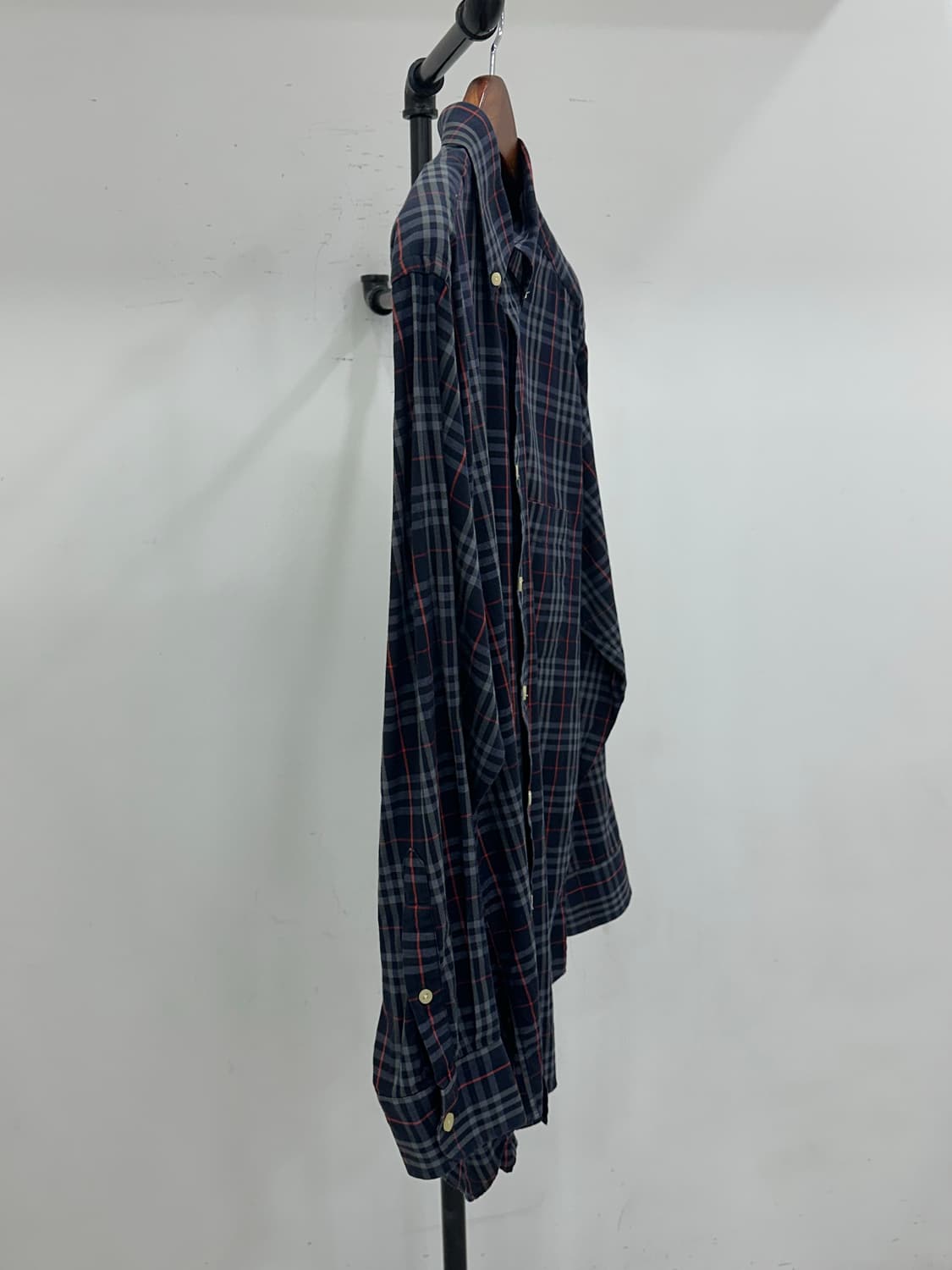 버버리 남성 체크 남방 상품이미지4