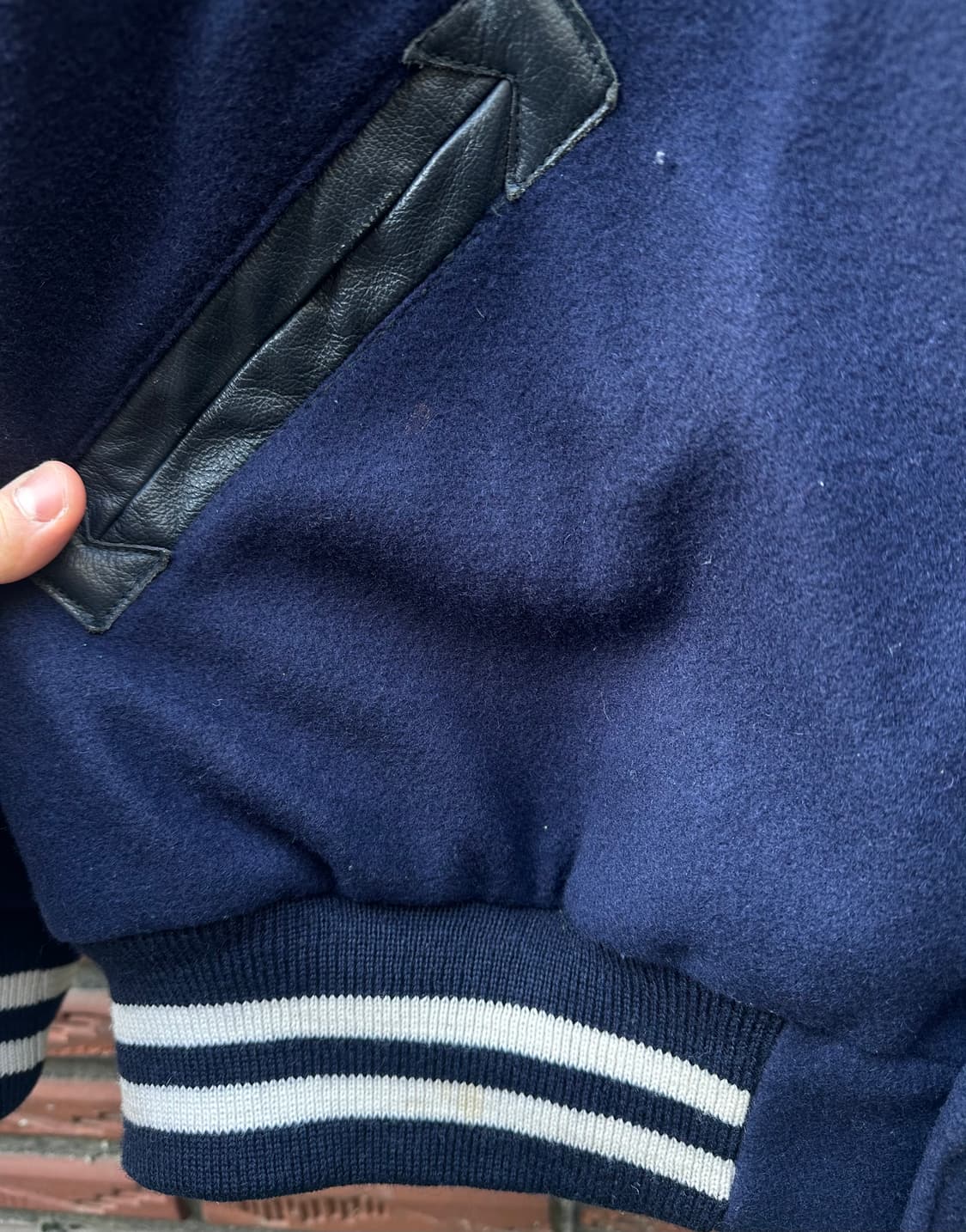 빈티지 90s 미첼엔네스 뉴욕 양키즈 울 바시티 자켓  상품이미지5