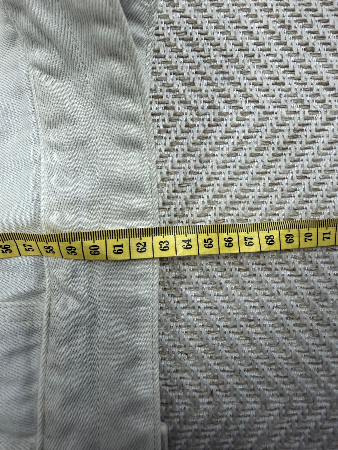 매장판정품) 솔리드옴므 새제품급 오버핏 톤온톤 데님 자켓 46 상품이미지10