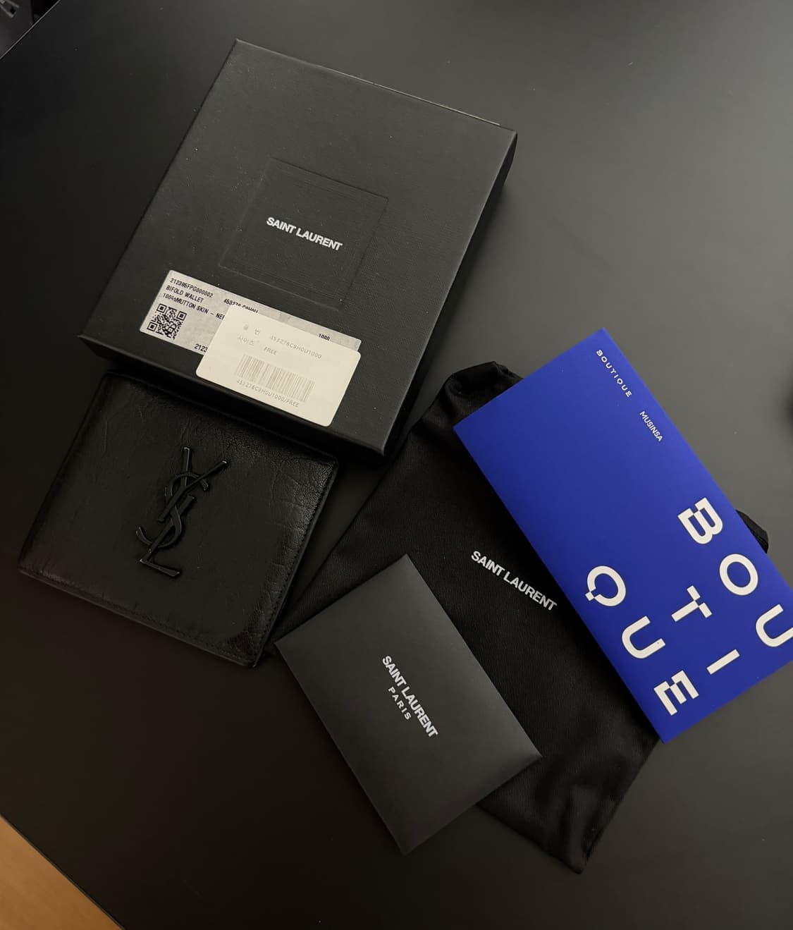 입생로랑 모노그램 이스트 웨스트 반지갑 상품이미지3