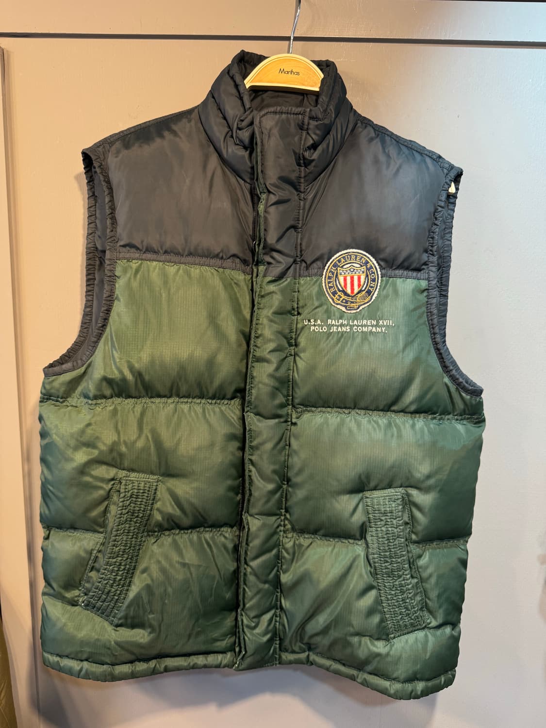 폴로 진스 다운베스트 상품이미지1