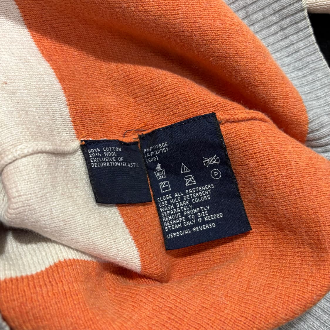 M 타미힐피거 하프집업 반집업 니트 상품이미지5