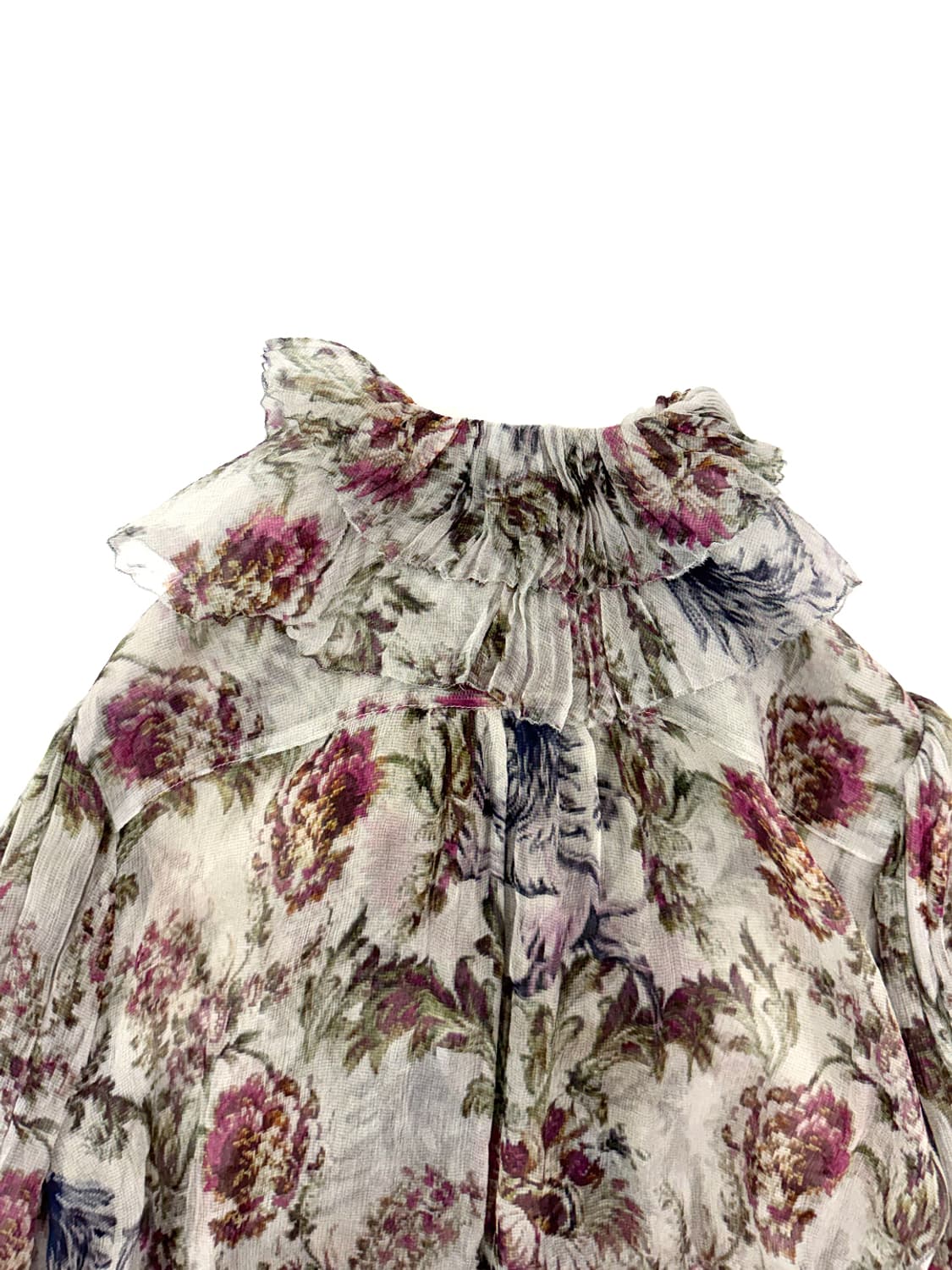 Dolce&Gabbana Floral Silk Blouse/44 상품이미지4