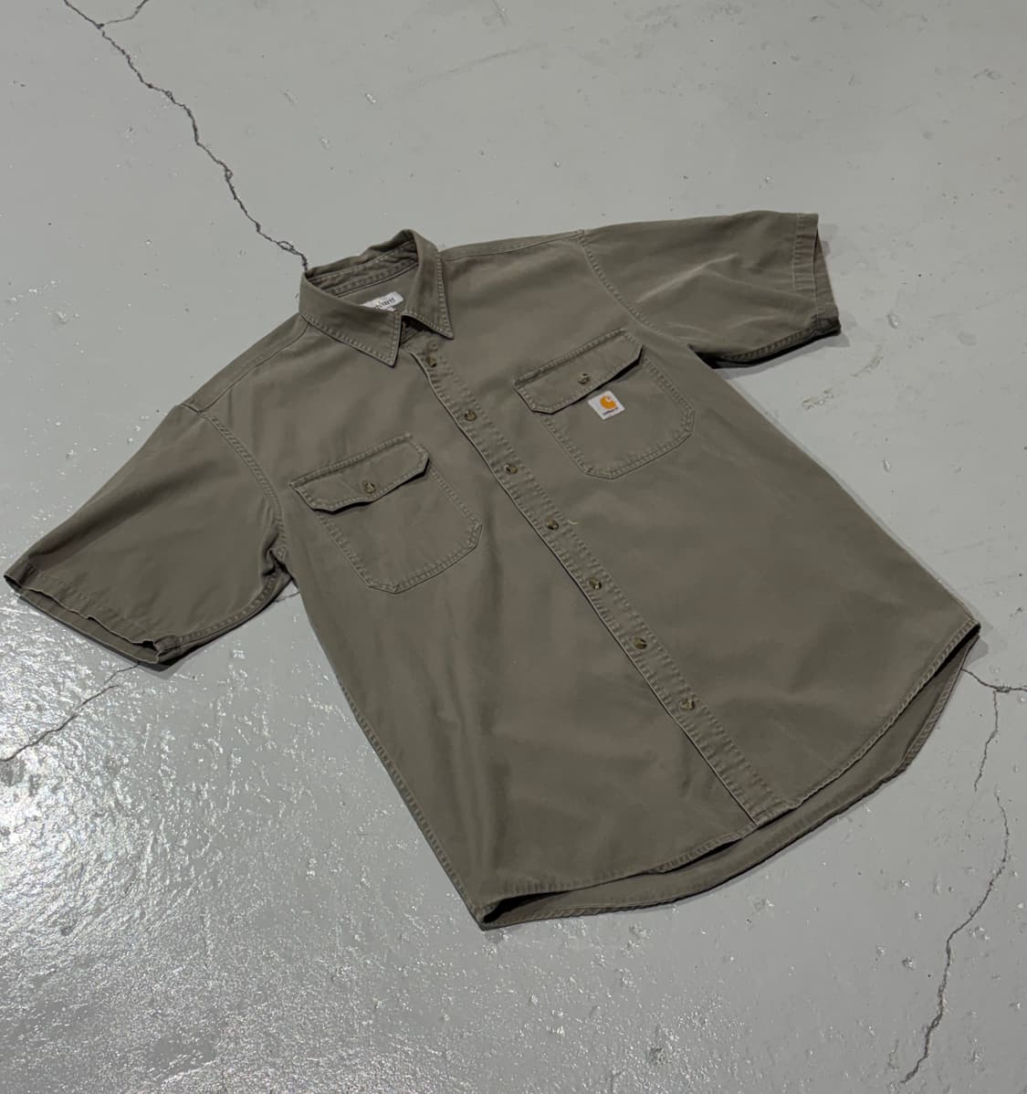칼하트(Carhartt) 빈티지 워크 반팔 셔츠 상품이미지2
