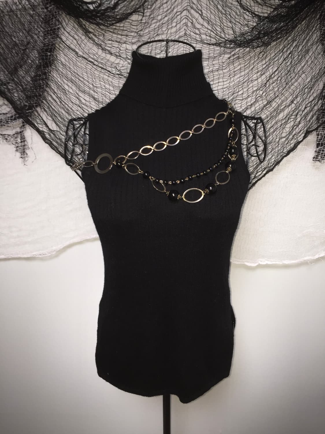 gyaru tight turtleneck T 상품이미지2