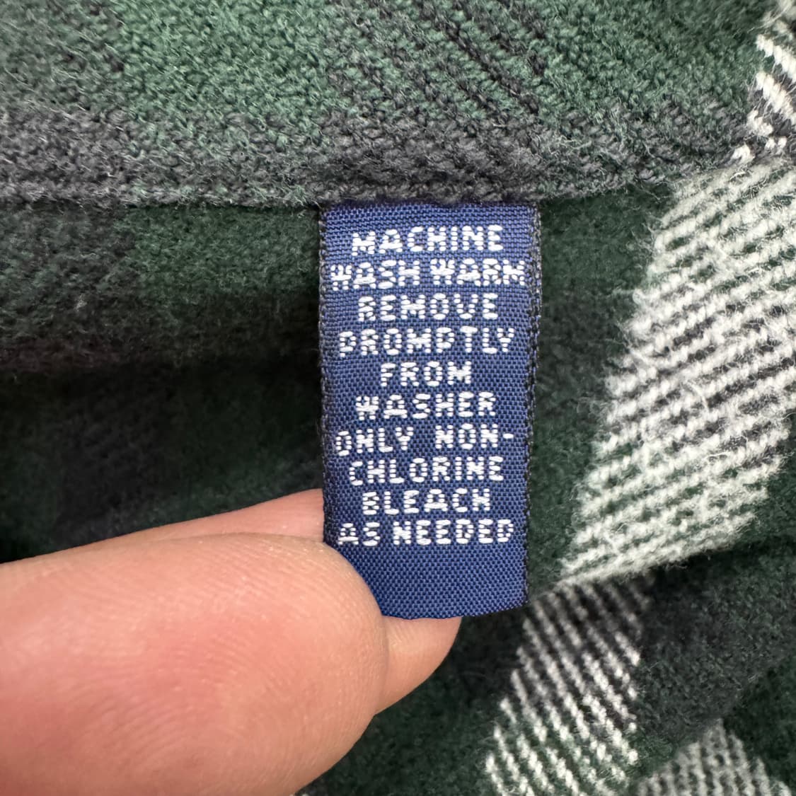 폴로스포츠 체크 셔츠 그린 상품이미지6