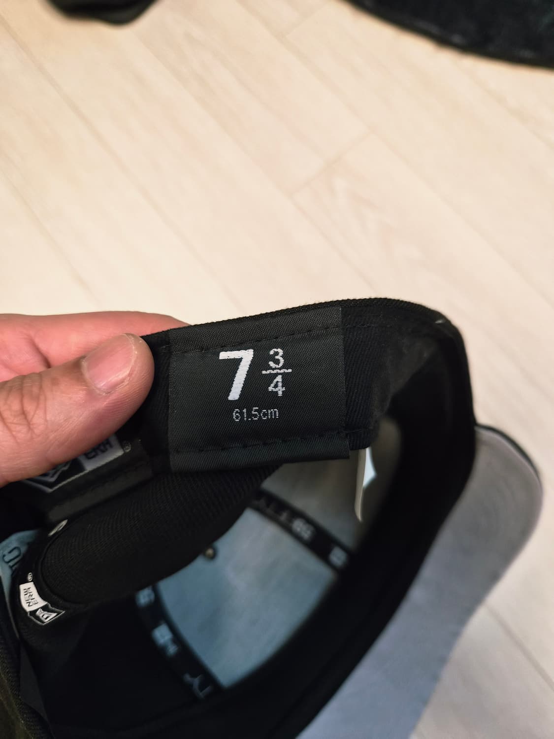 스투시 컬리 S 59피프티 뉴에라 캡 블랙 상품이미지3