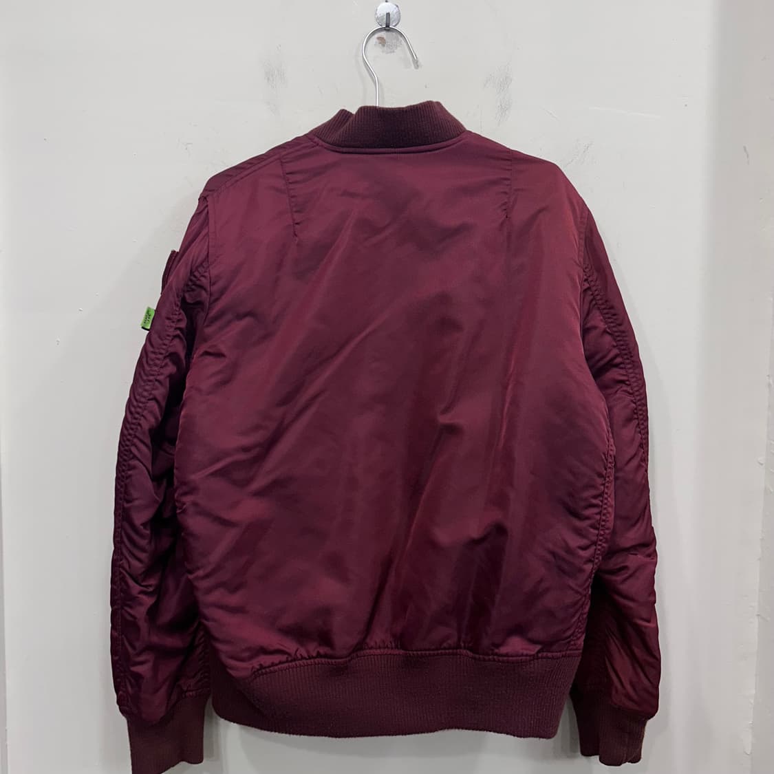 플루크 벨크로와펜 숏 ma-1 항공점퍼 상품이미지5