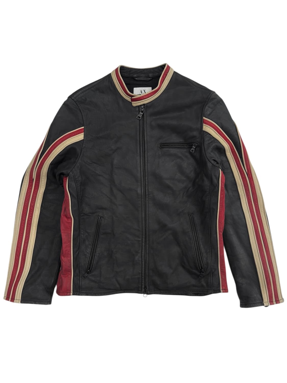 알마니 바이커 레더자켓 양가죽 상품이미지1