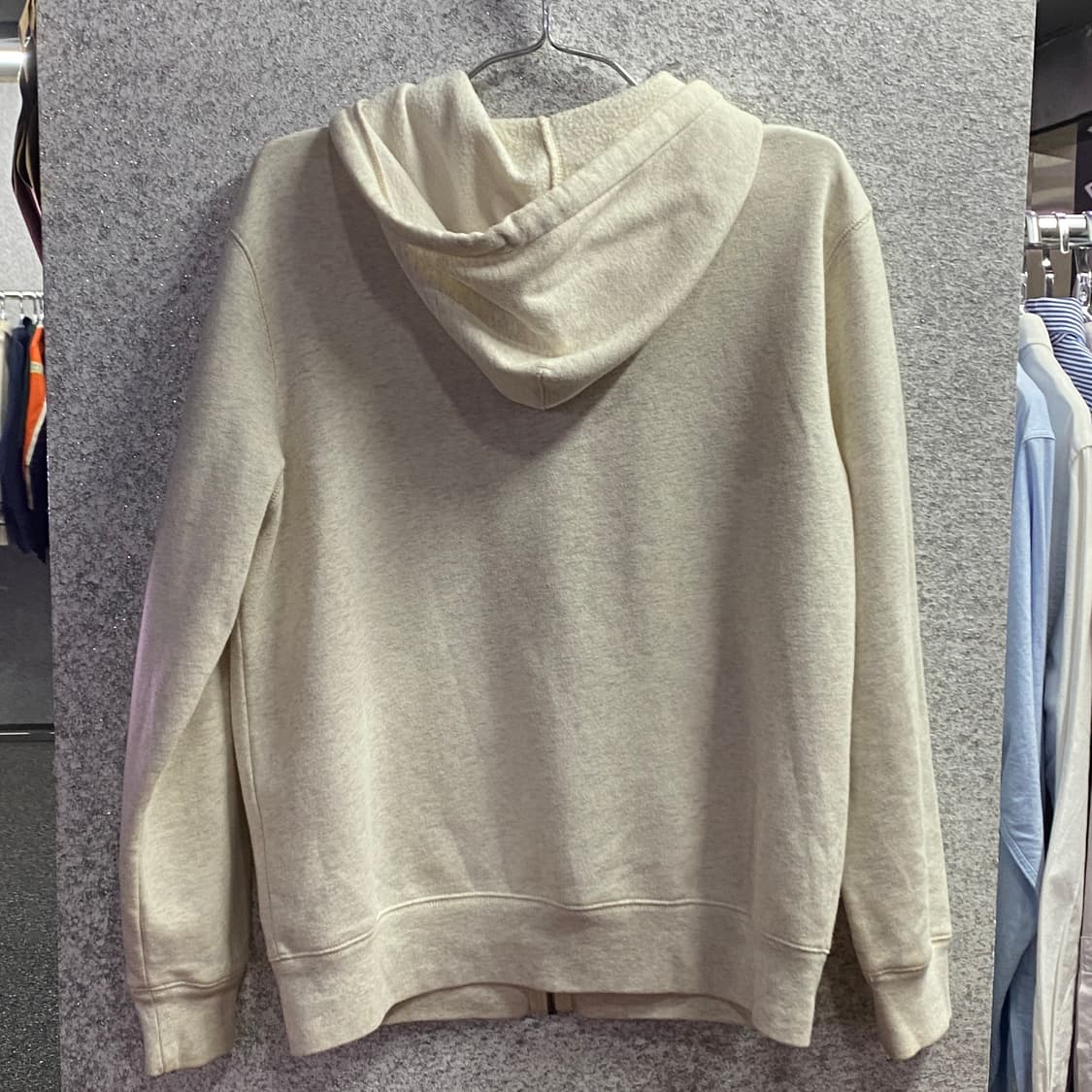 갭 자수 빅로고 그레이 후드집업 B3216 상품이미지3