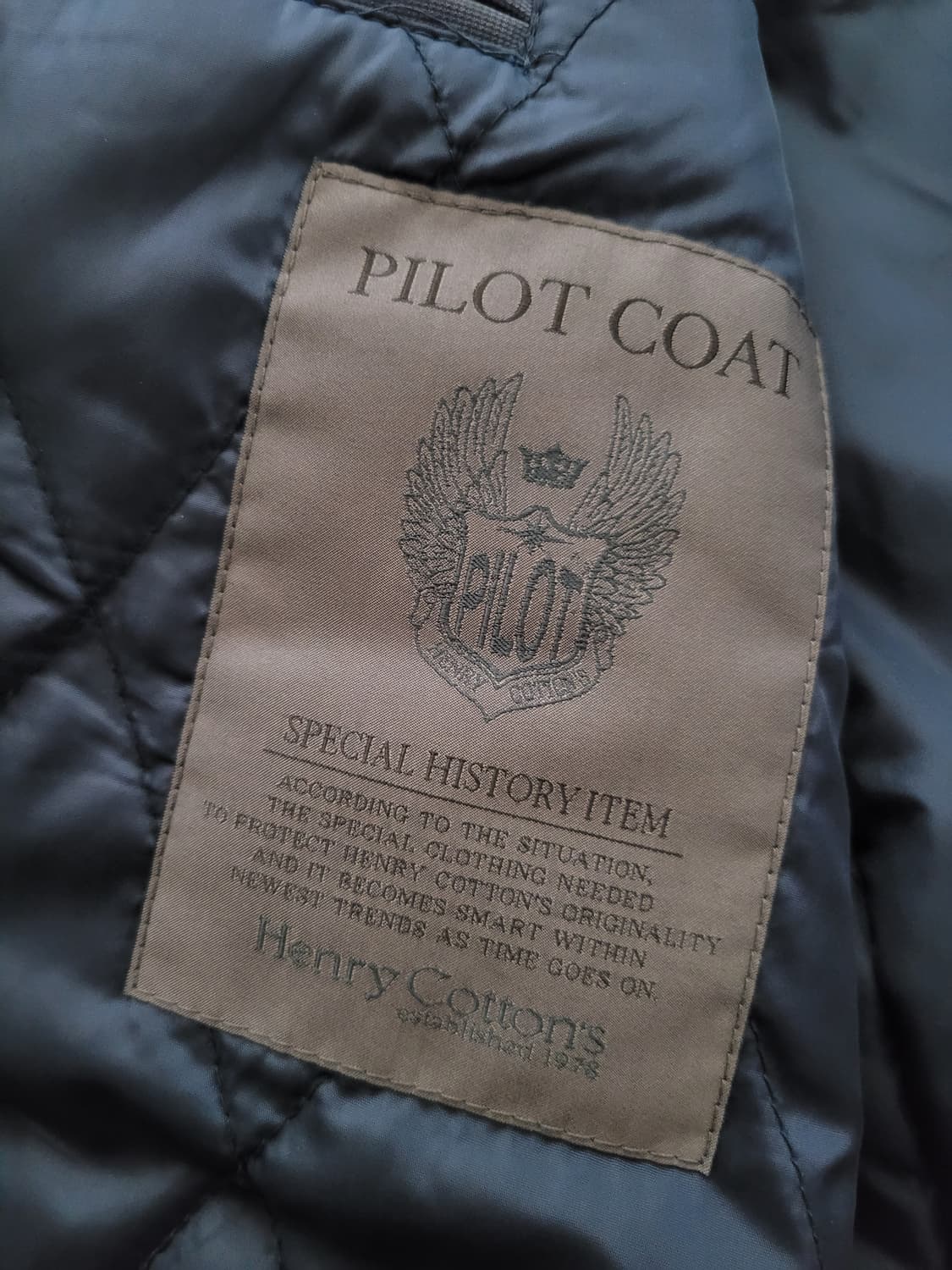 헨리코튼 Henry cotton 파일럿 다운코트 105사이즈 상품이미지7