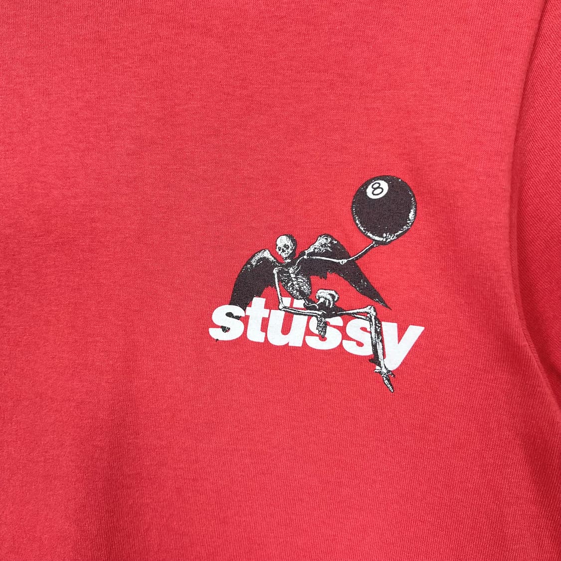 Stussy 스투시 스컬엔젤 에잇볼 반팔티 상품이미지4