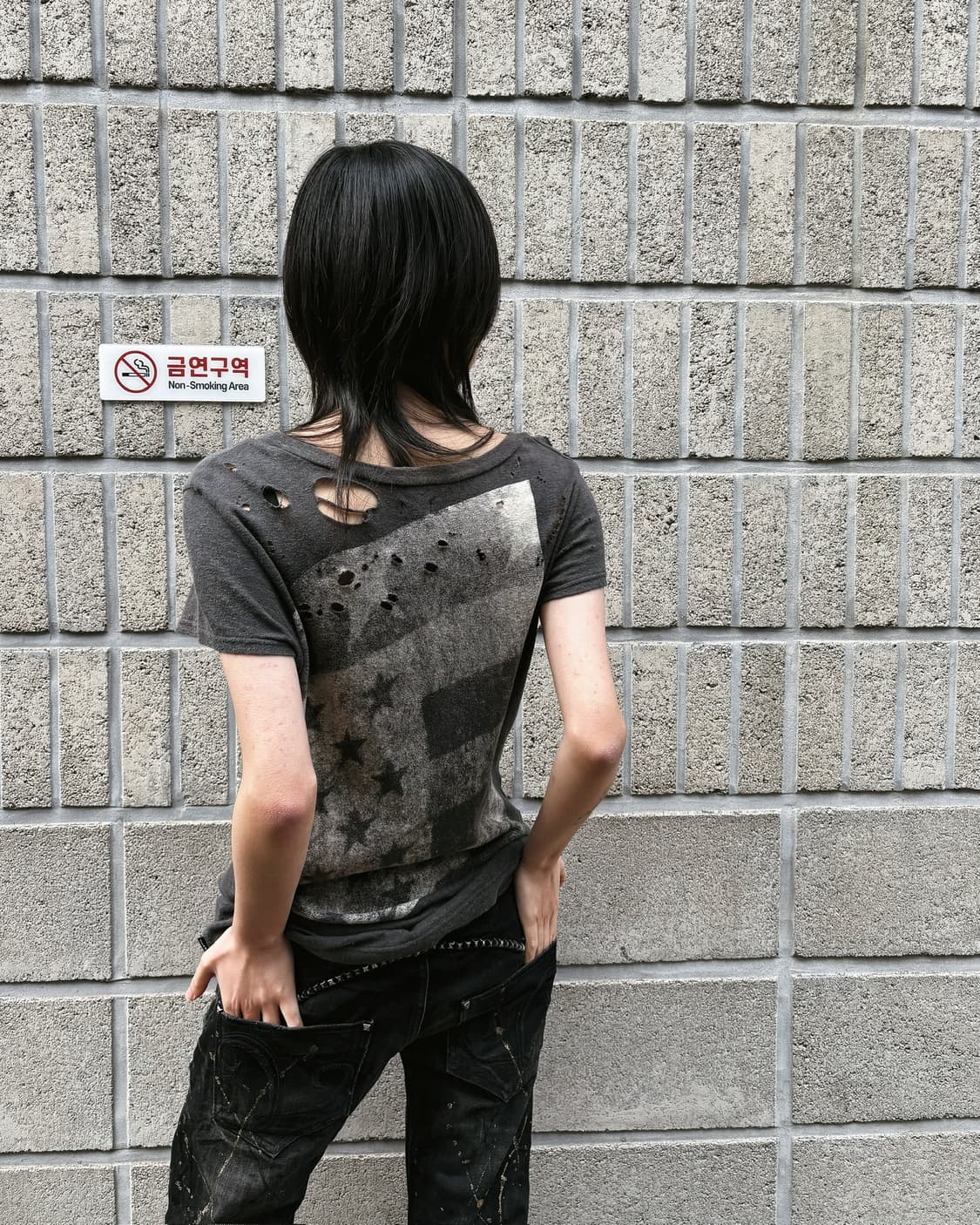 LGB 그런지 디테일 탑 상품이미지5