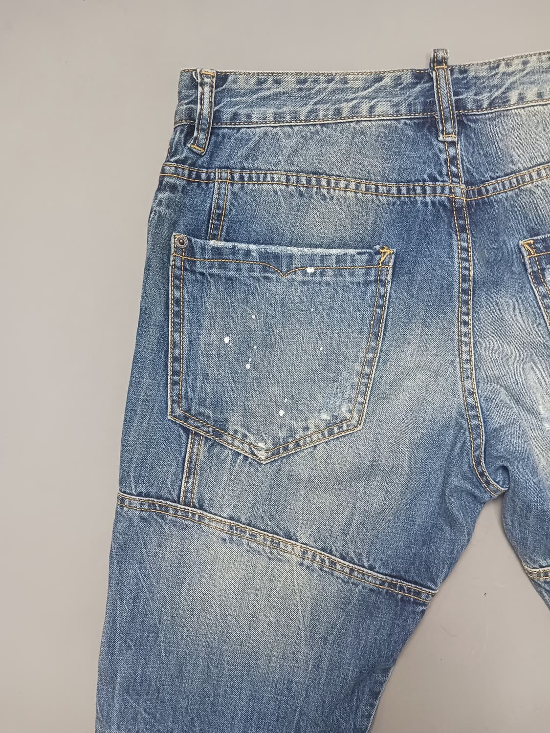 [34] 디스퀘어드2 스티치 디스덧댐 바이커진 청바지 상품이미지8