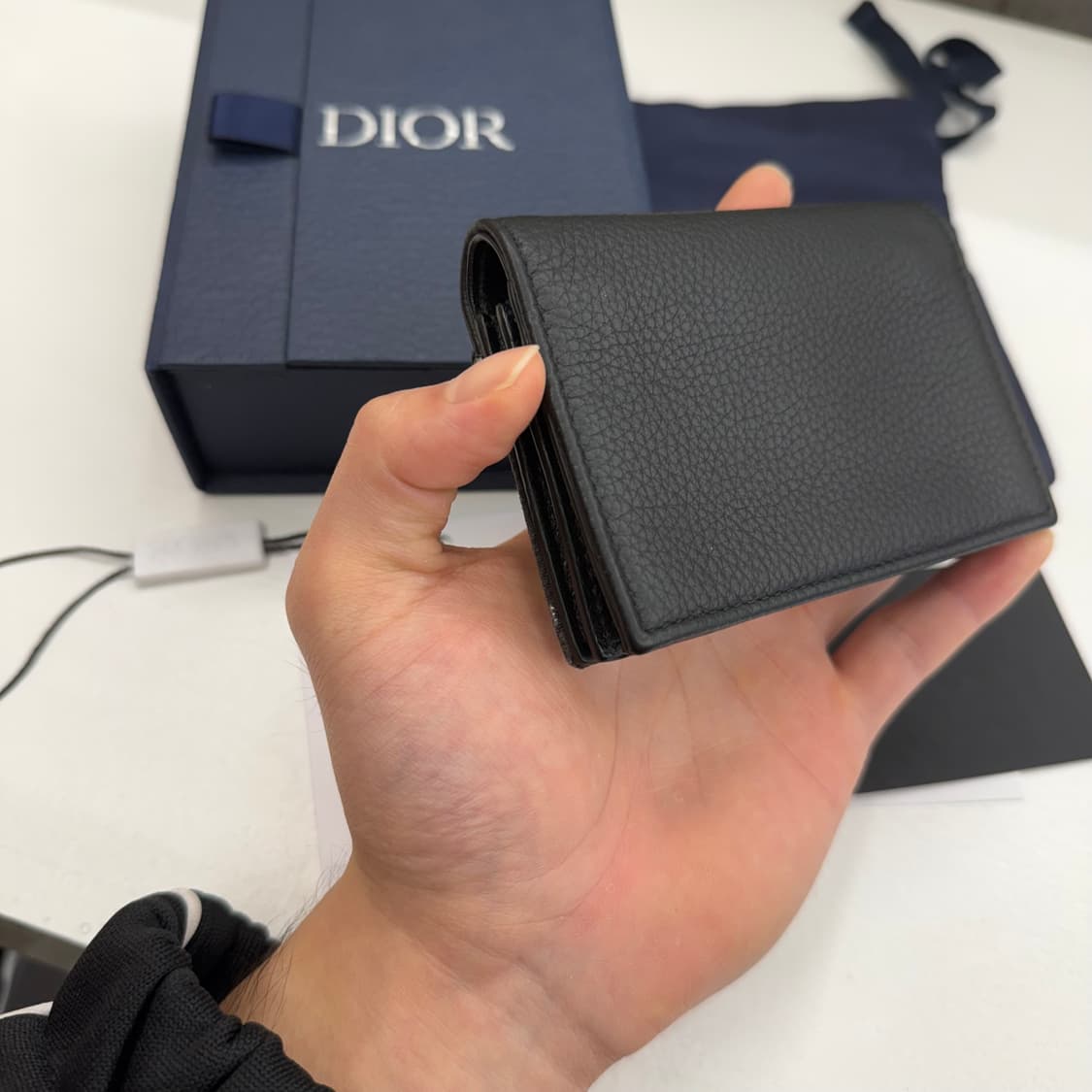 [풀박스] 디올 오블리크 새들 비즈니스 지갑 상품이미지5