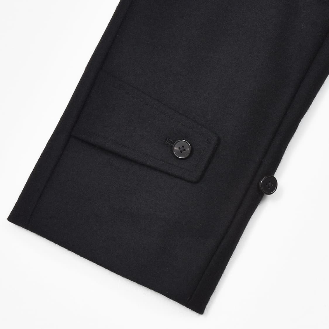 코히어런스 포우포우 멜튼울 블랙 M사이즈 판매 상품이미지9