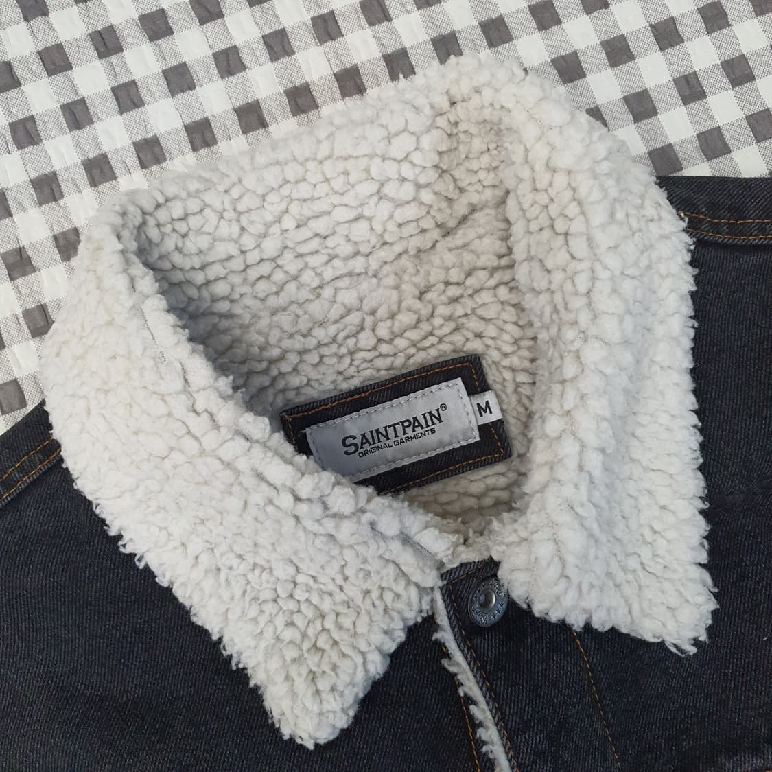 세인트페인 셰르파 데님 청자켓 남자95 상품이미지3