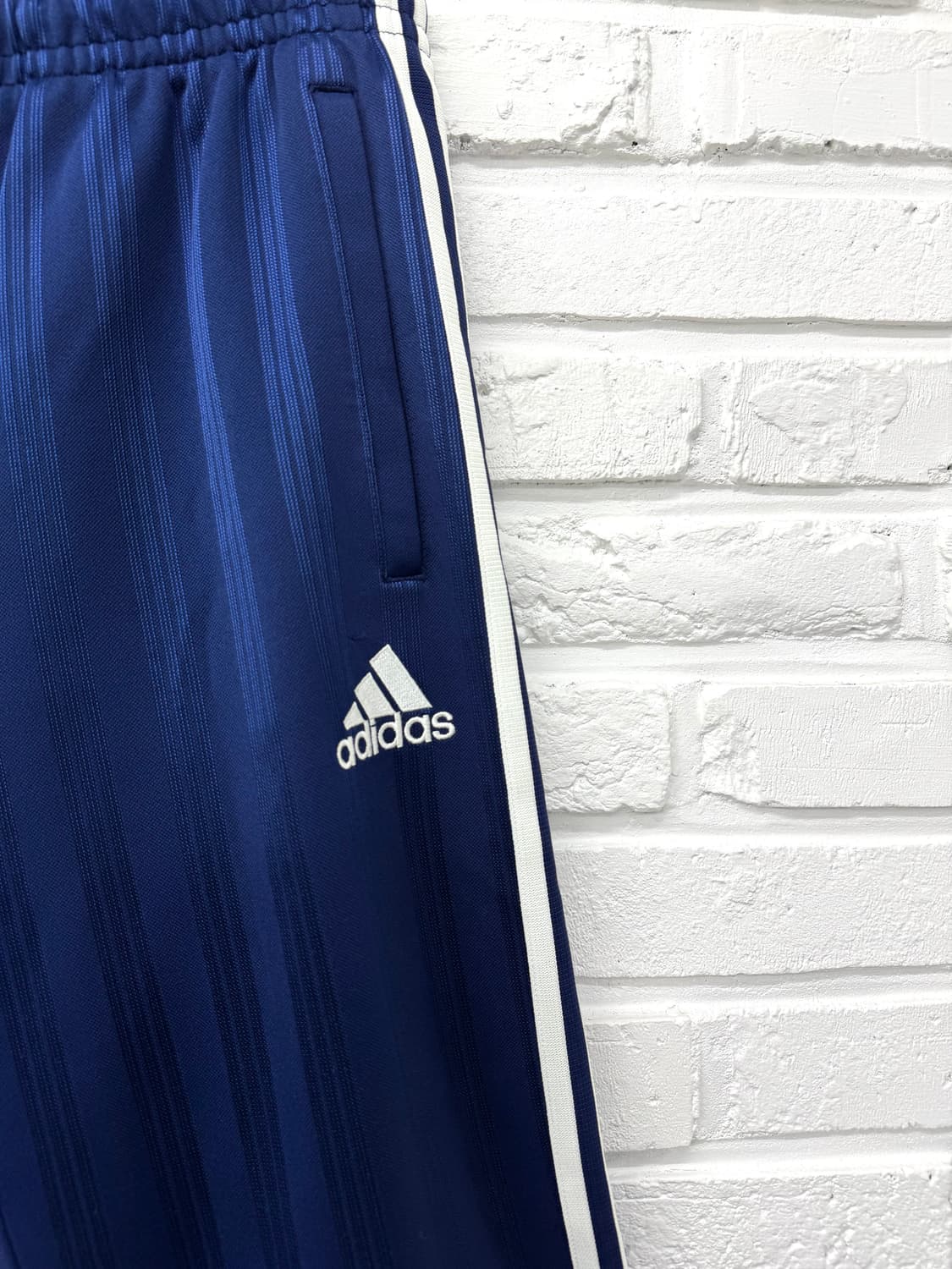 아디다스 블루 스트라이프 트랙팬츠 상품이미지5