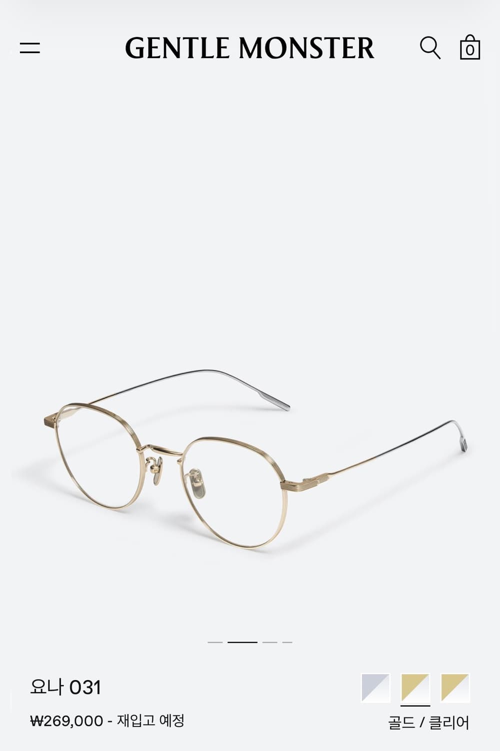 젠틀몬스터 요나 031 상품이미지2