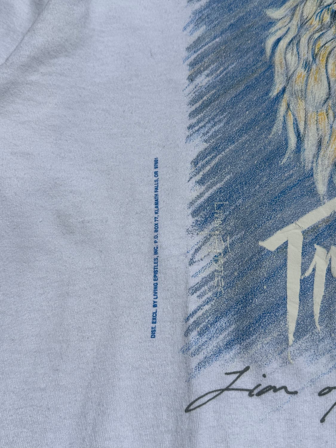 90’s Triumphant Lion art print single T 상품이미지3
