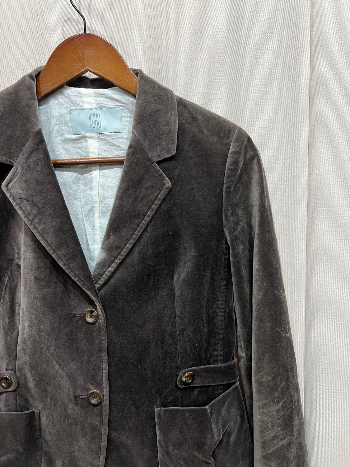 구호 여성 벨벳 블레이저  상품이미지3