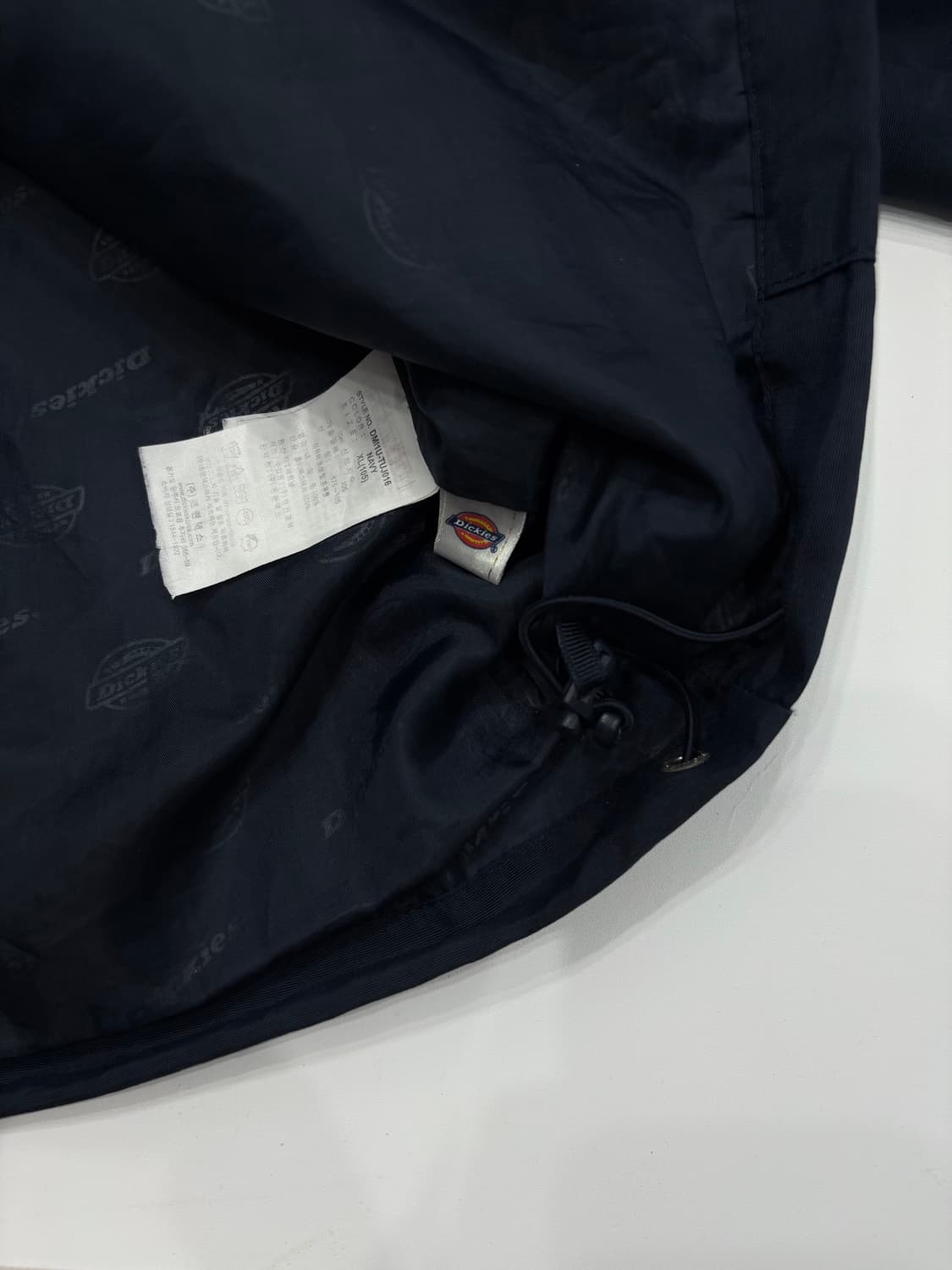 디키즈 오버핏 네이비 후드 바람막이 상품이미지5