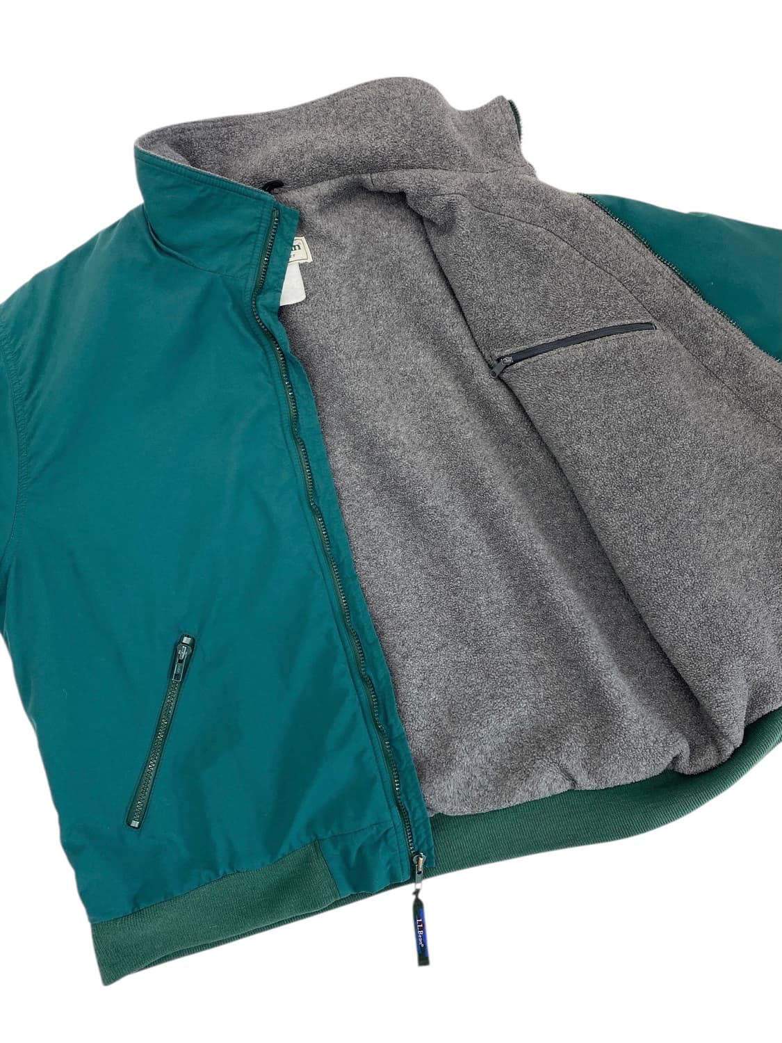 8-90‘s 엘엘빈 플리스 안감 웜업 자켓 상품이미지7