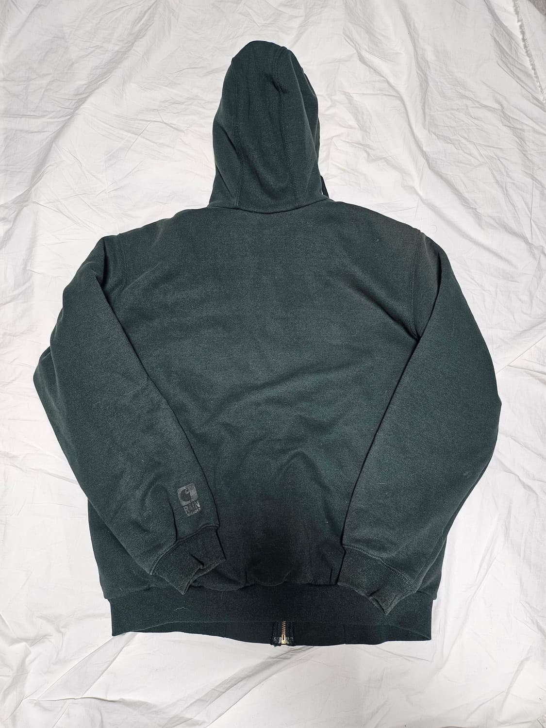 칼하트 레인디펜더 후드 집업 올리브그린 M 상품이미지2