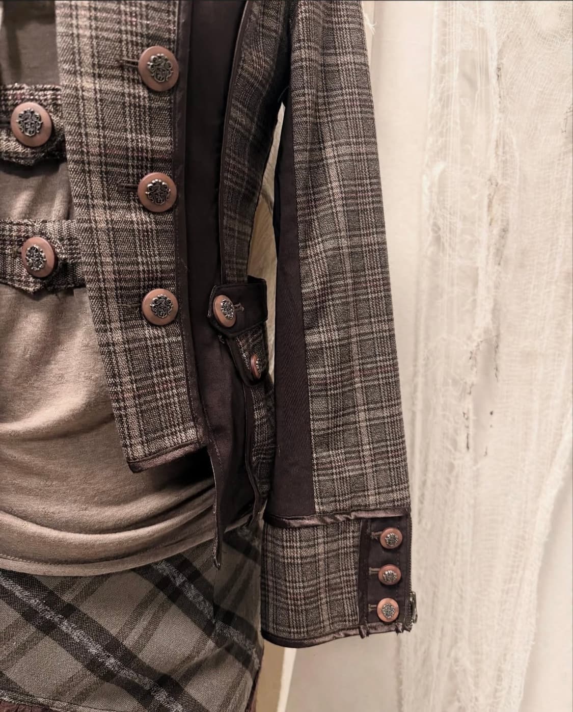 Ozz On Fairy Buckle Pointed Jacket 상품이미지4