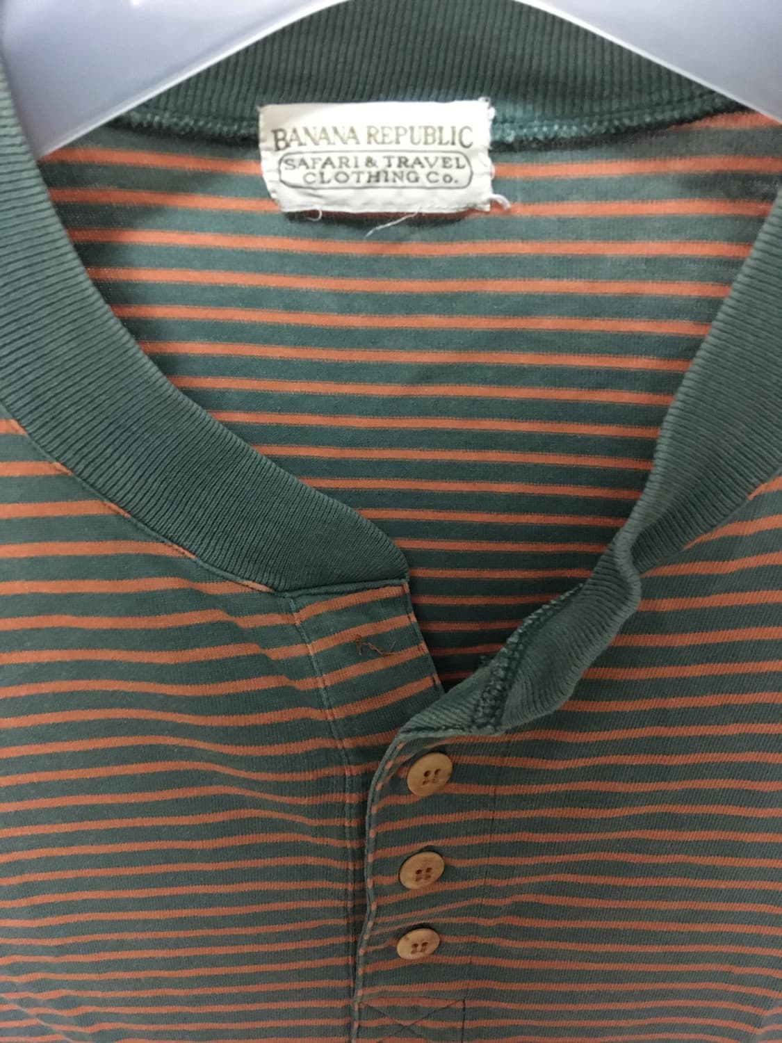 Striped Short Sleeve T-shirt 상품이미지3