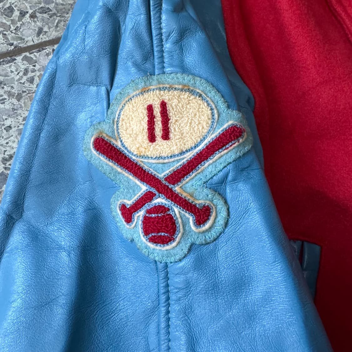 [L] 80s Bonwitt 캐나다 빈티지 바시티 자켓 상품이미지7