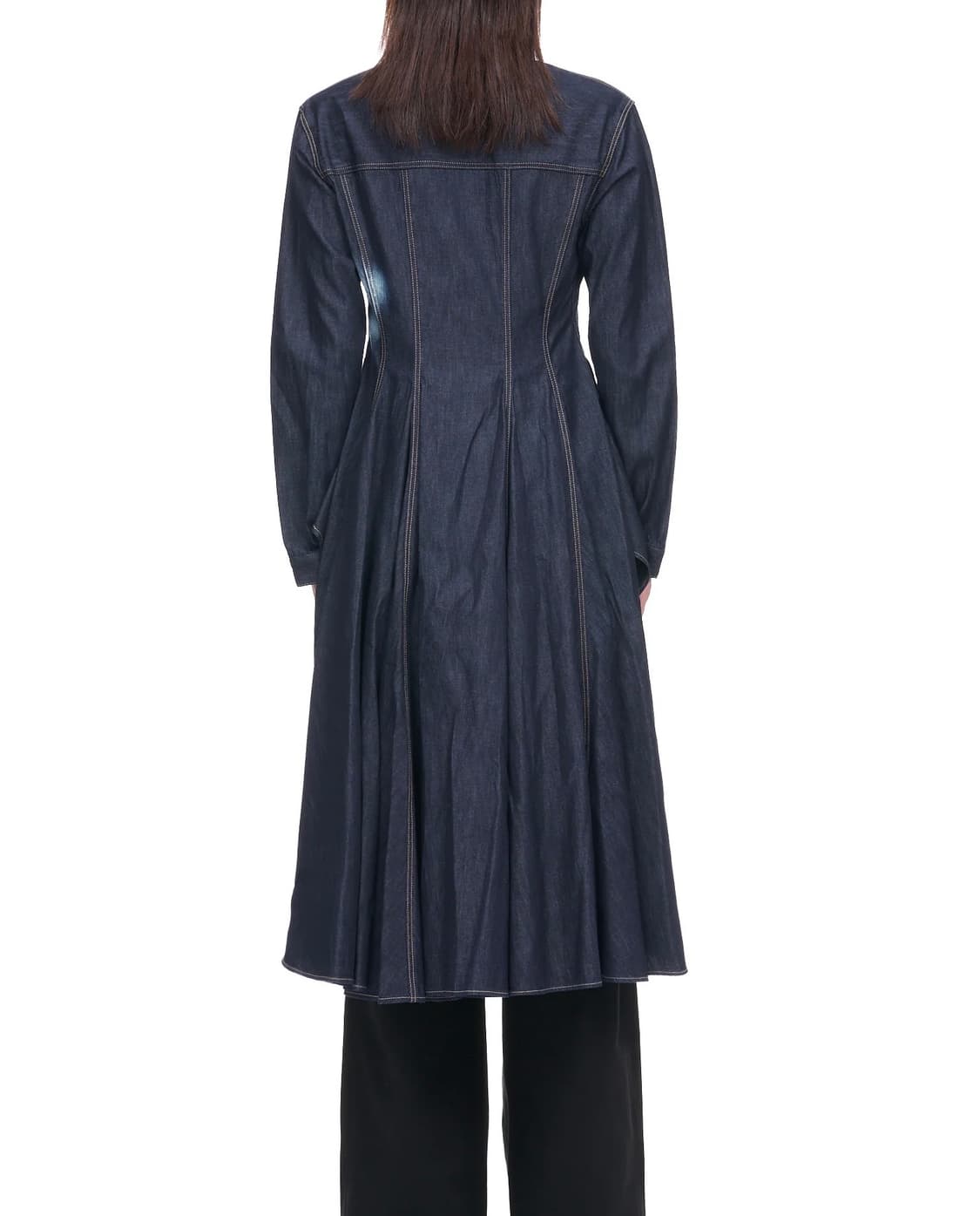 요지 야마모토 컬렉션 데님 원피스 드레스 상품이미지3