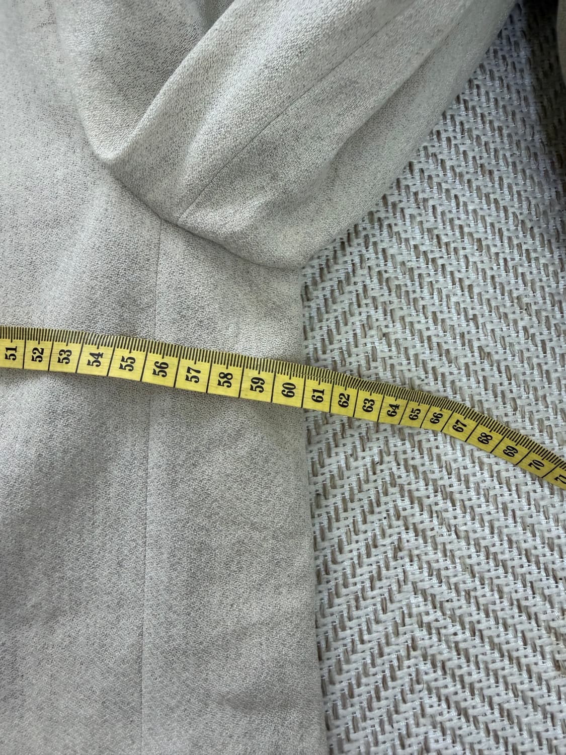 정품) 아크네스튜디오 여성 오버핏 린넨 블레이저 자켓 36 상품이미지8