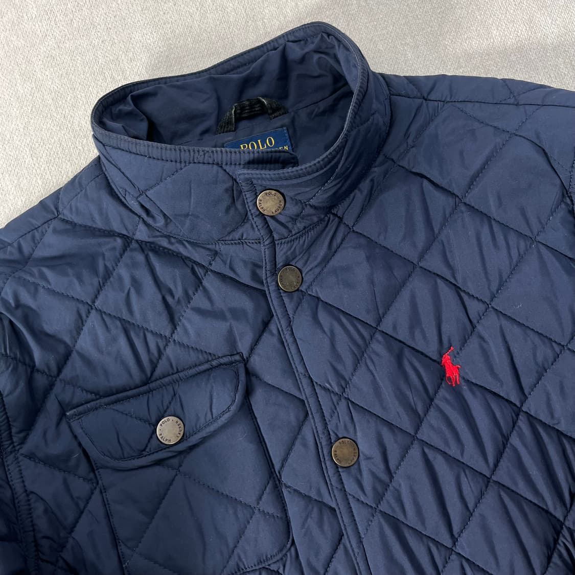 95 폴로랄프로렌 스몰포니 퀄팅 자켓 상품이미지2