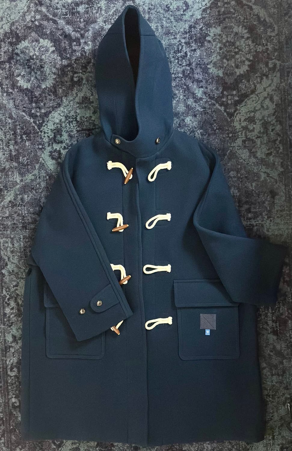 [2size/Navy] 후미토간류 더플코트 22AW 상품이미지1