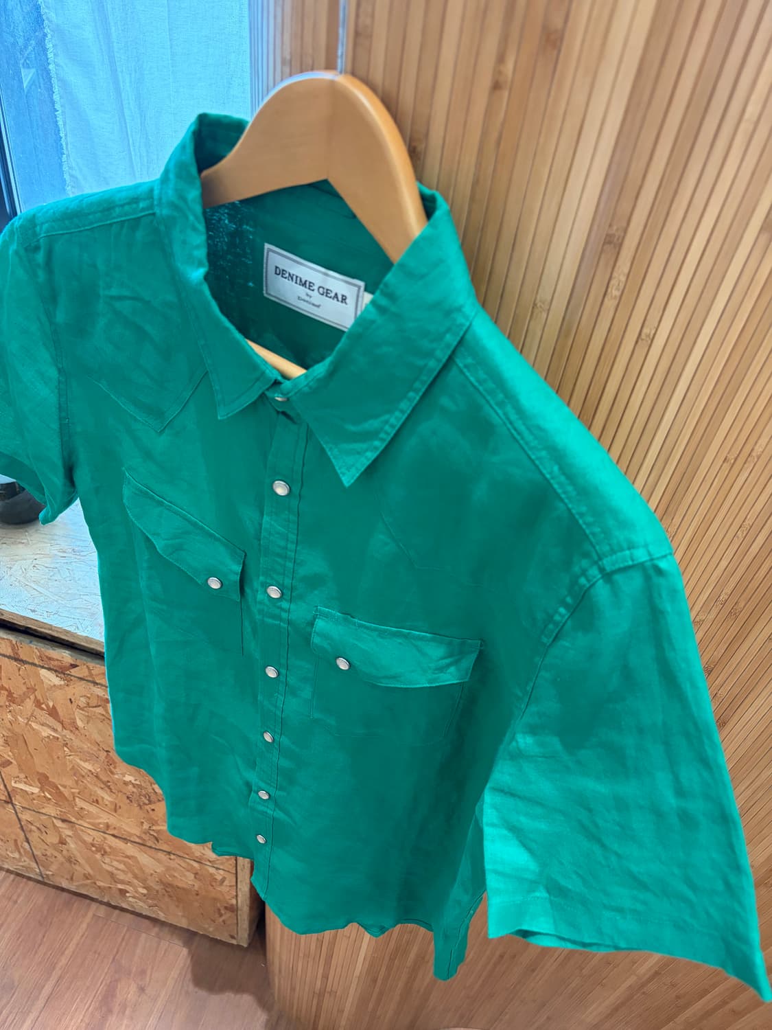 Denime Linen Western Shirt 상품이미지5