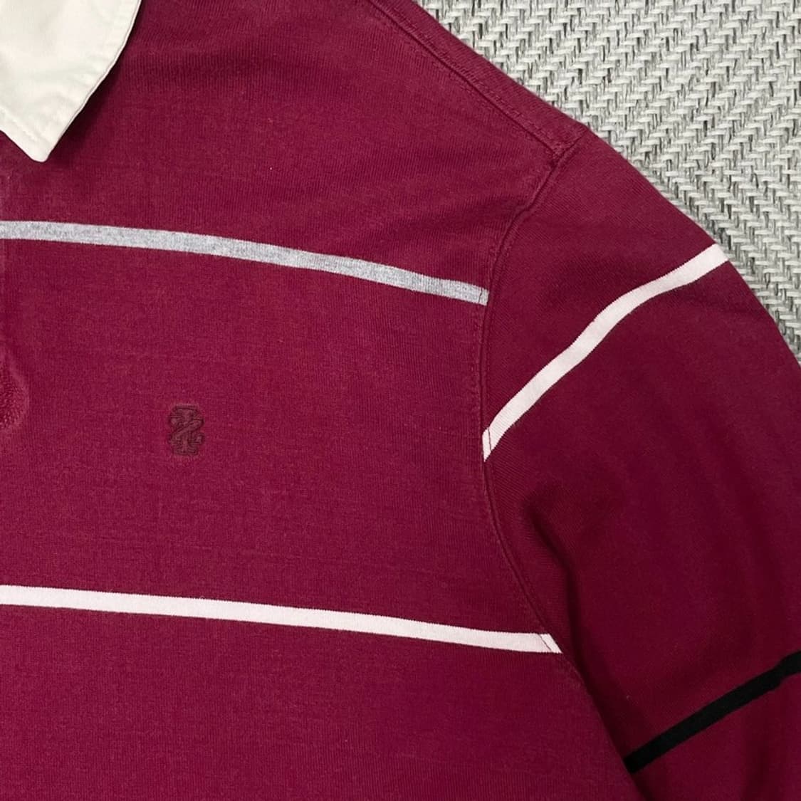 아이조드 자수 로고 럭비티 v0446 상품이미지4