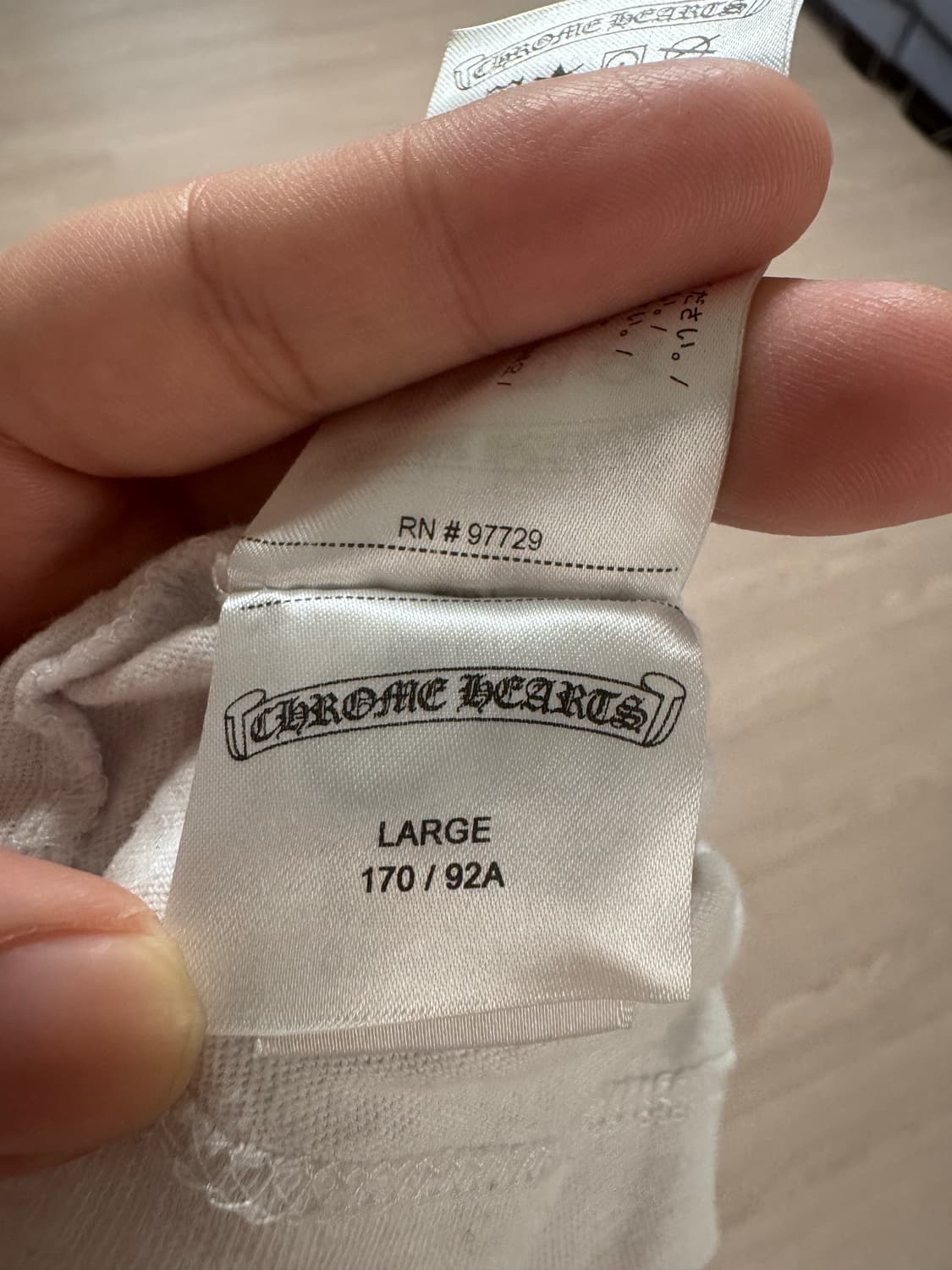 크롬하츠 롤러스케이트 티셔츠 L 상품이미지4