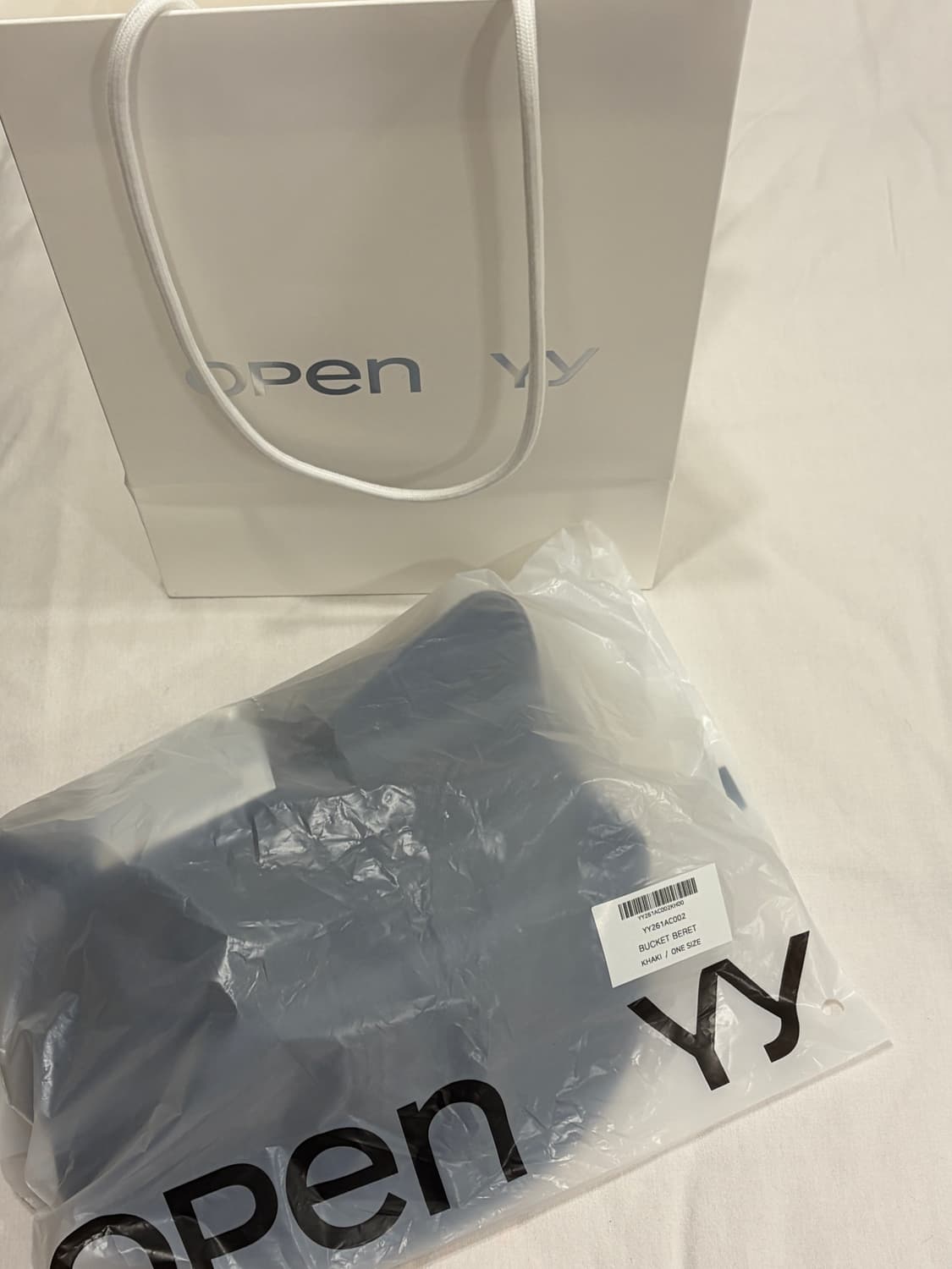 오픈와이와이 BUCKET BERET 모자 (새상품) 상품이미지4